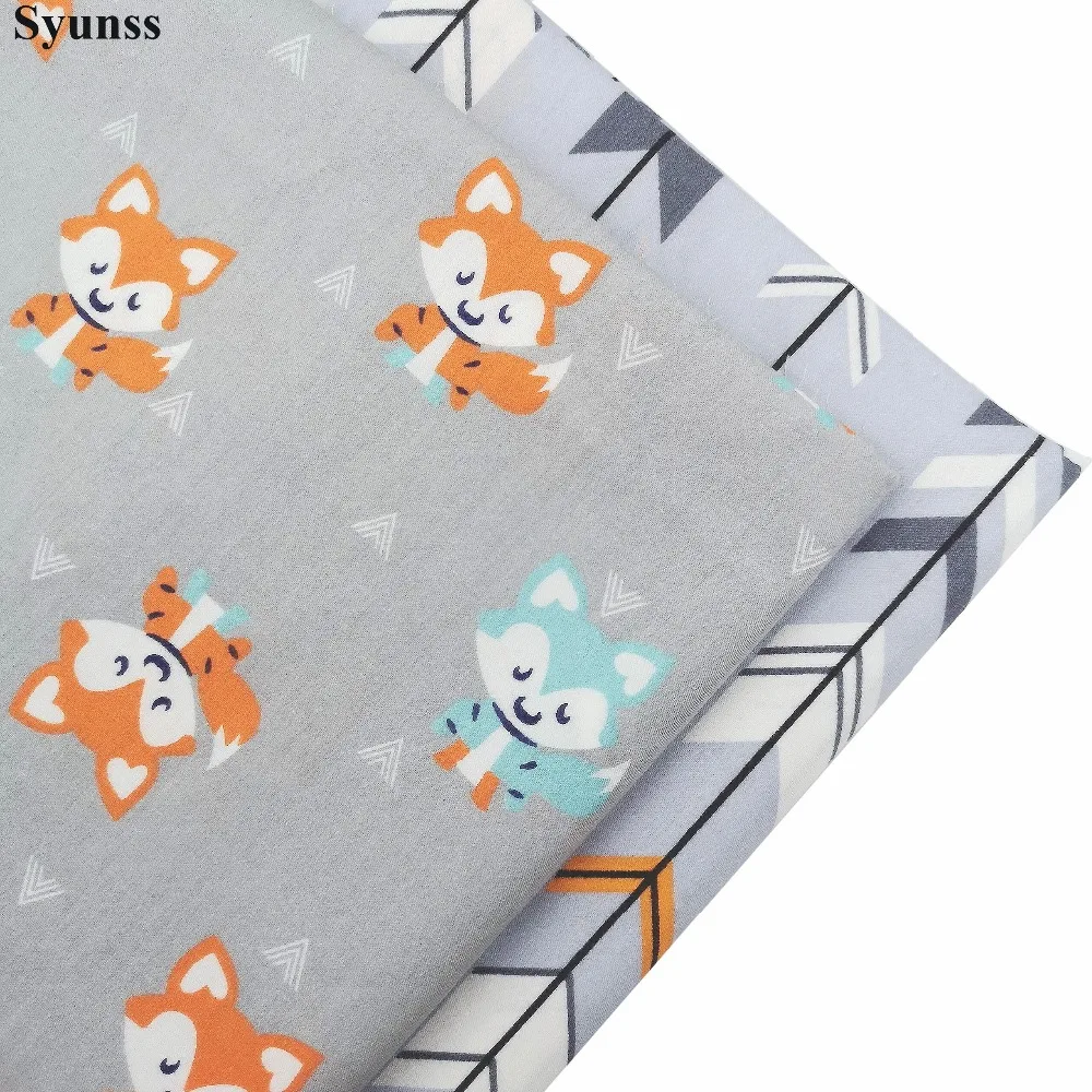 Syunss Diy Лоскутная Ткань для квилтинга детские кроватки подушки платья Швейные