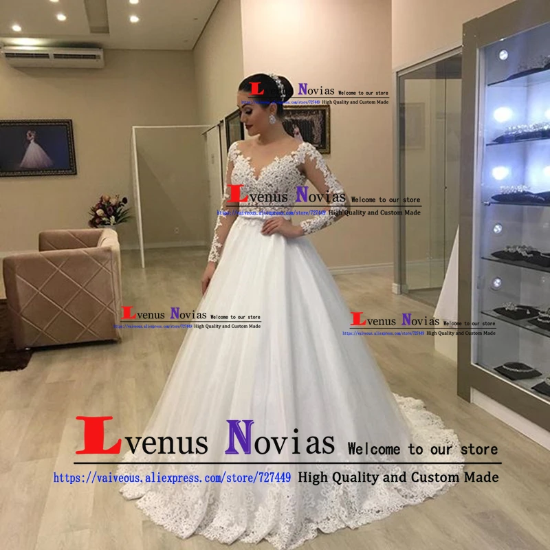 Сексуальное кружевное свадебное платье Vestido de Novia в винтажном стиле, романтическое богемное бальное платье с длинными рукавами, свадебное платье, abito da sposa