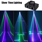Высокая яркость dj лазерный диско светильник RGB сканирование луча лазер DMX 512 Профессиональный для ди-Джея свет для вечерние показать клуб праздник дома Бар этап светильник Инж