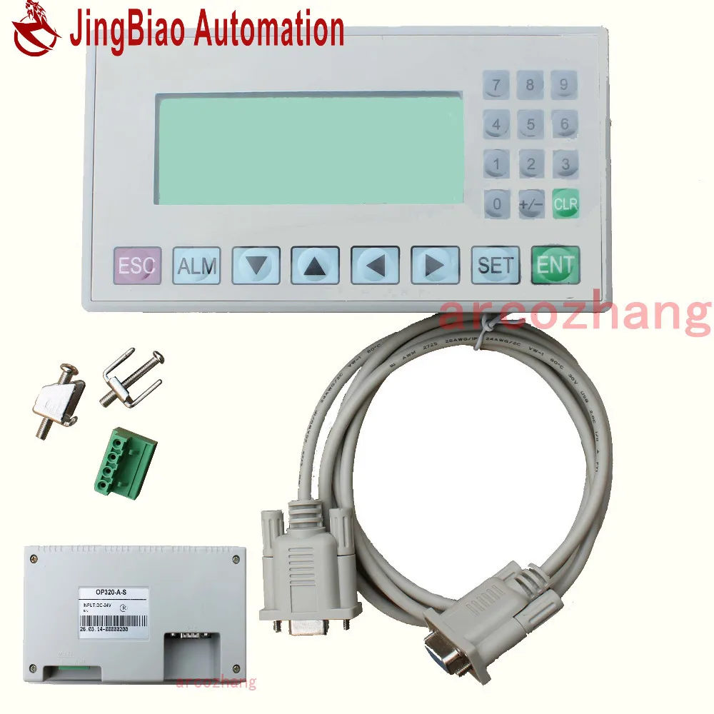 Текстовый дисплей MD204L OP320 A S OP325 панель экрана HMI с RS232/RS485 для различных PLC