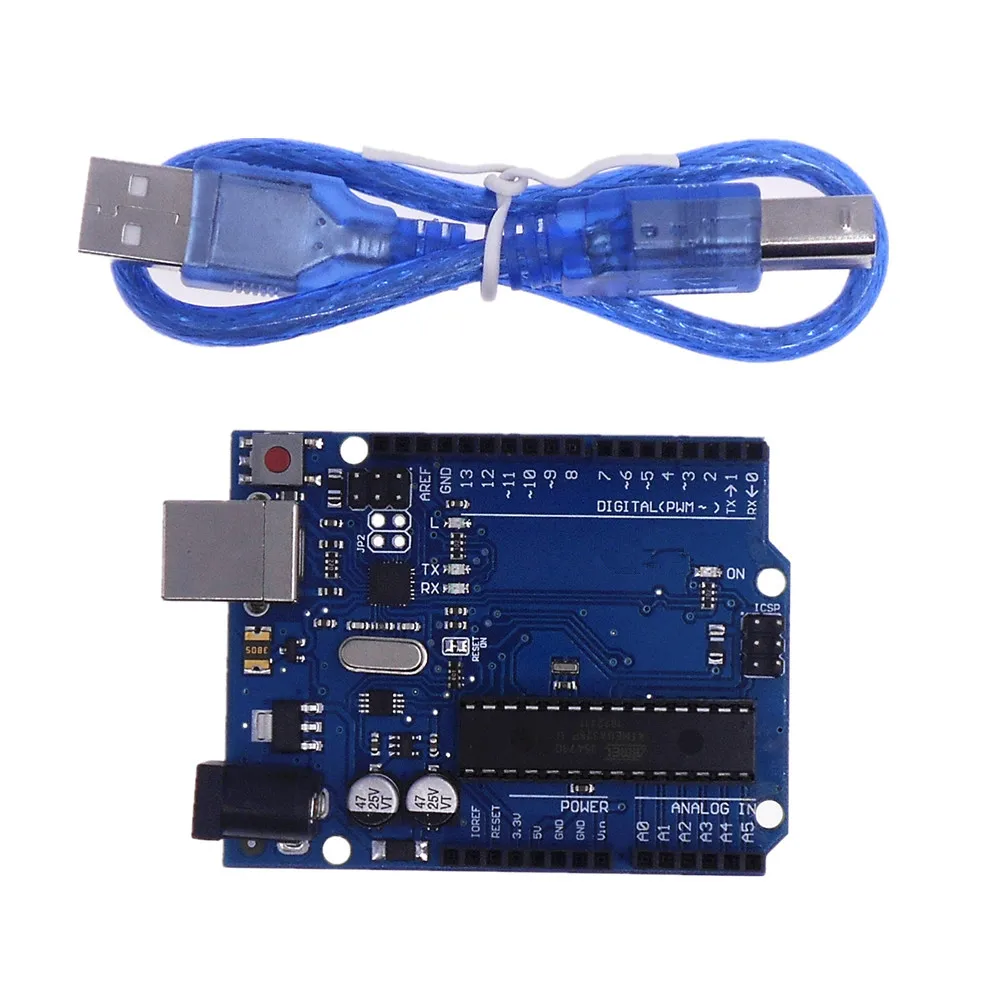 Новейшая версия для платы разработки UNOR3 ATmega16U2 30 см USB-кабель | Компьютеры и офис