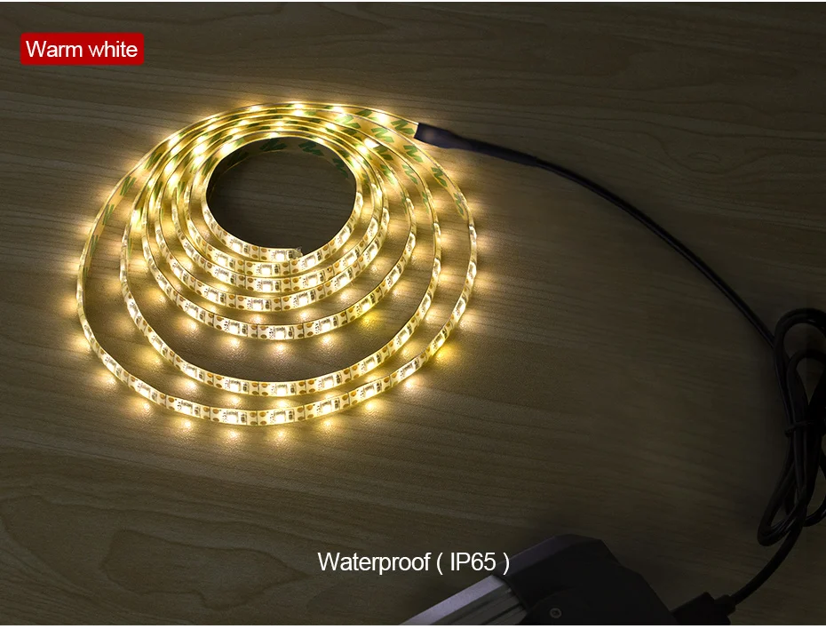 5 в 0,5 м 1 м 2 м 3 м 4 м 5 м USB кабель питания RGB tira светодиодный светильник SMD2835 настольная декоративная лампа лента для телевизора фоновый светильник ing A1
