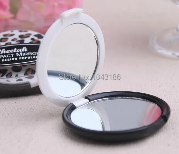 Бесплатная доставка карманное дамское зеркало в виде гепарда компактное для
