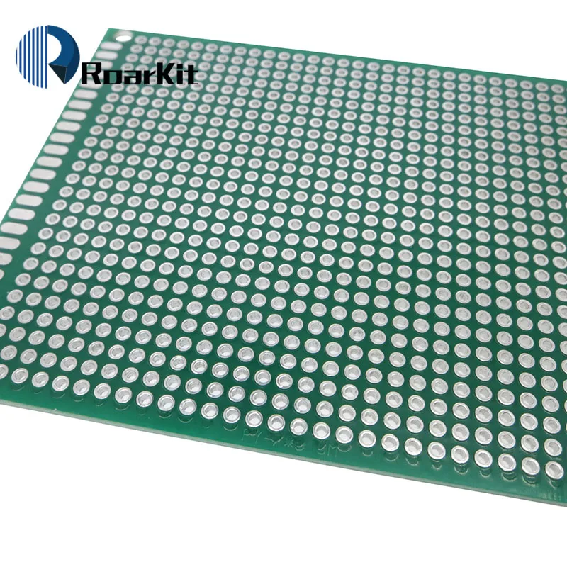 1 шт. 7x9 см Прототип PCB 7*9 см панель двойное покрытие/лужение PCB универсальная плата двухсторонняя PCB 2,54 мм доска