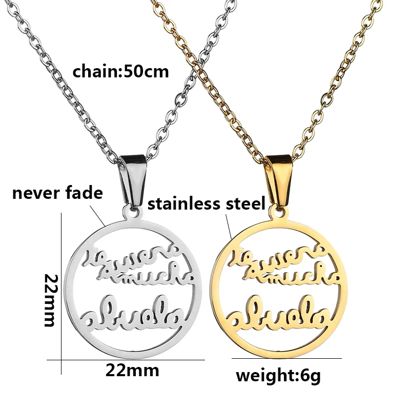 ELSEMODE полые бабушки семейное ожерелье для женщин бабушка никогда не выцветает