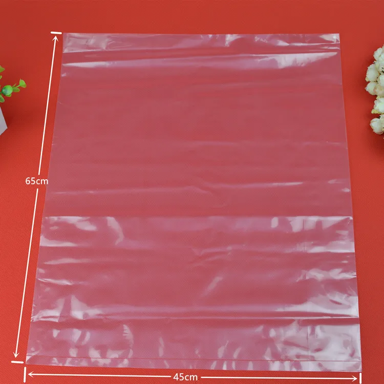 

45X65CM 12C Transparent bag PE high pressure plastic bag 25PCS Vacuum bag