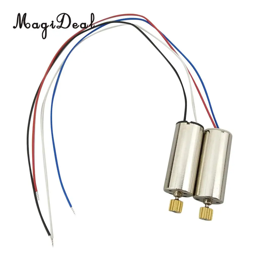 MagiDeal высокое качество 2 шт металлический CW CCW медный зубчатый двигатель для Hubsan