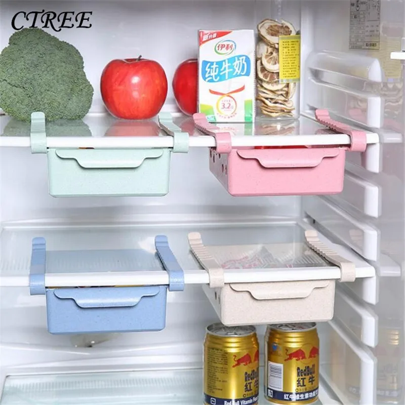 Коробка для хранения холодильника CTREE контейнер пищевых продуктов из пшеничного