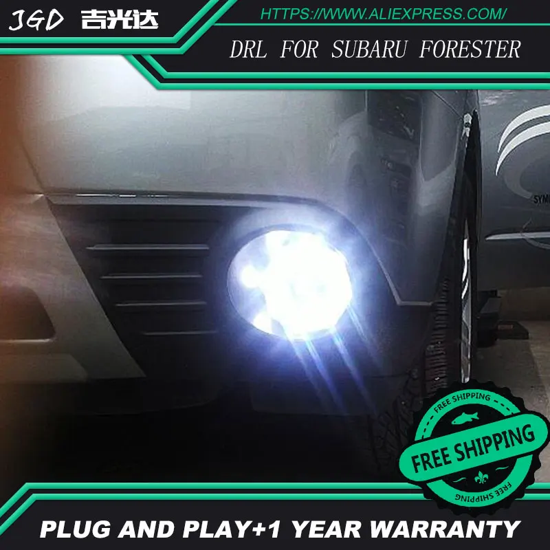 Для Subaru Forester 2009 2010 2011 2012 поворотный одиночный водонепроницаемый хромированный