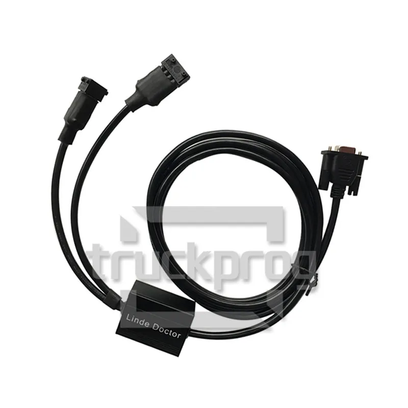 

Diagnostic Cable Diesel Forklift Truck Diagnostic tool 6pin and 4pin connectors for Linde Doctor Diagnostic Scanner