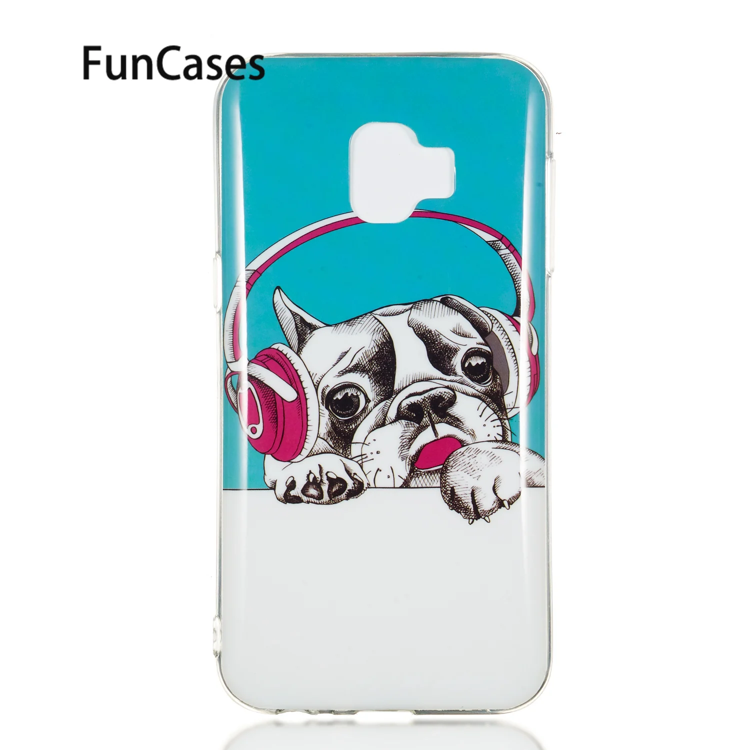 Череп Телефон чехол для coque samsung J2 Core ЖИВОТНЫХ задняя крышка Caso Galaxy Капа Мягкий