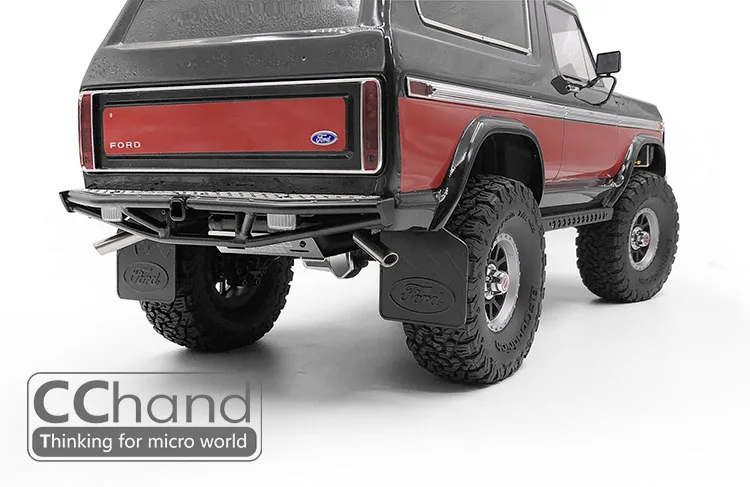 CChand металлический задний бампер KS для модели TRX4 Ford BRONCO RC car toy|Детали и аксессуары|