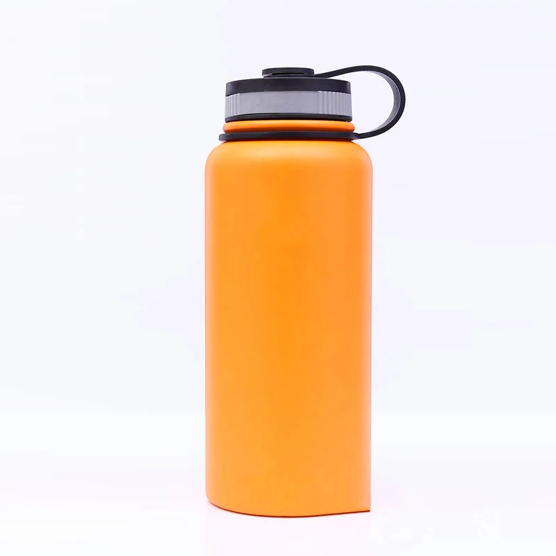 Quevinal 50 шт бутылка для воды 40oz 18oz 32 унций с вакуумной изоляцией из нержавеющей