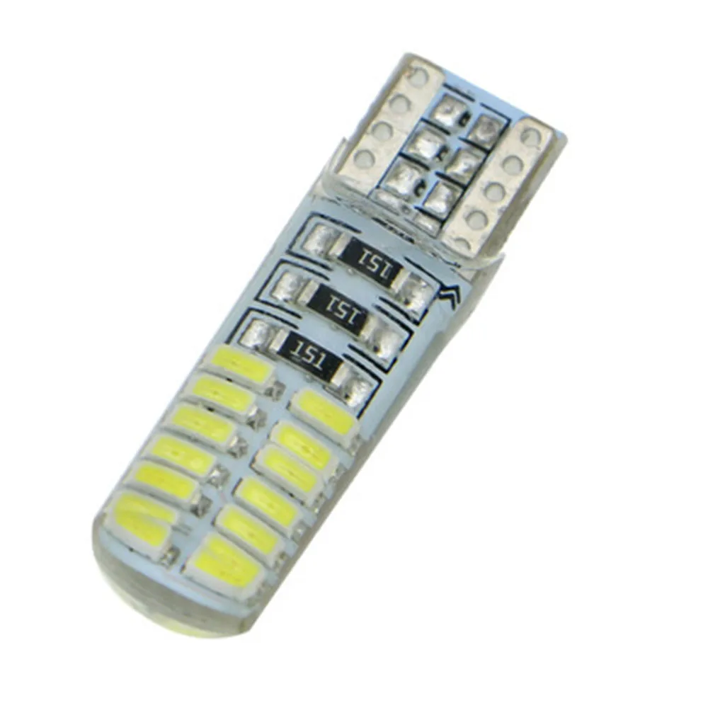 YSY 50 шт. T10 Silica 3014 24SMD автомобильная светодиодная лампа декоративная указатели