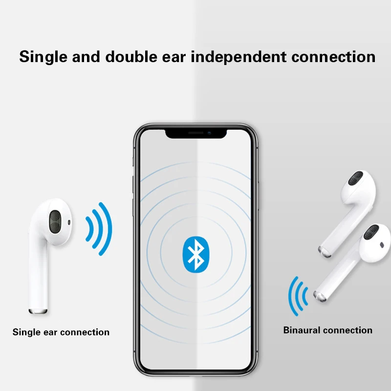 Беспроводные Bluetooth наушники стерео гарнитура с зарядным устройством микрофон
