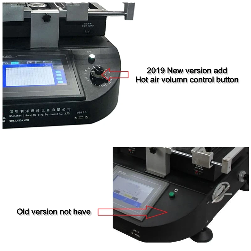 LY R5830 R5830C BGA Reballing машина для ремонта материнской платы ноутбука 4500 Вт горячий