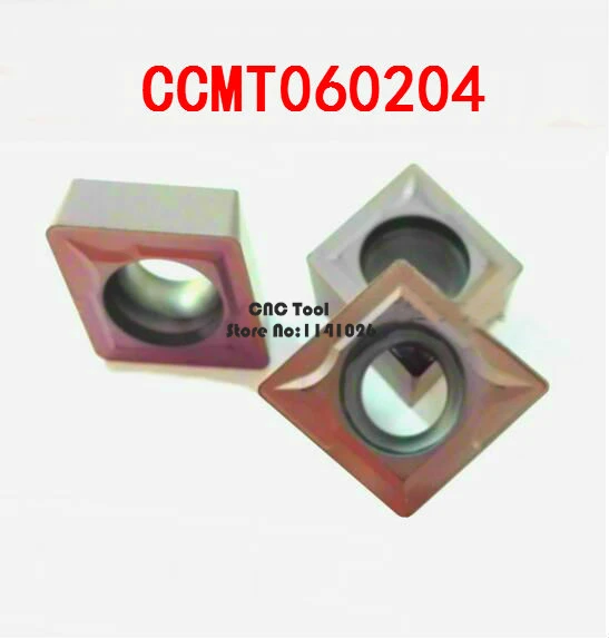 Free shipping CCMT060204 carbide CNC inserts lathe tool apply to stainless steel and processing insert SCLCR/SCFCR | Инструменты
