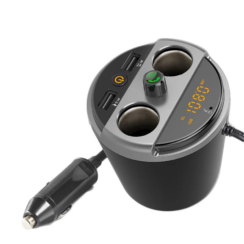 Автомобильный MP3 плеер JINSERTA с Bluetooth fm передатчик 2 USB 3 1 А адаптер для прикуривателя