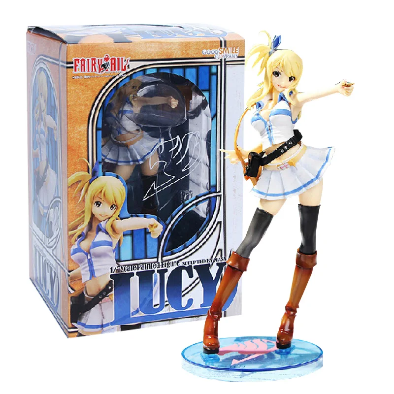 23 см аниме Люси шаржа PVC хартфилия Аниме Косплей Хвост Феи рисунок игрушки |