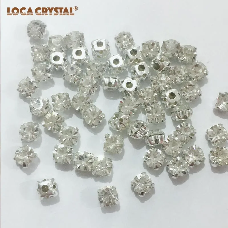 Ss24 ss38 Clear Color Jewelry DIY Claw стразы круглая форма кристальные камни s 50 шт./упак.