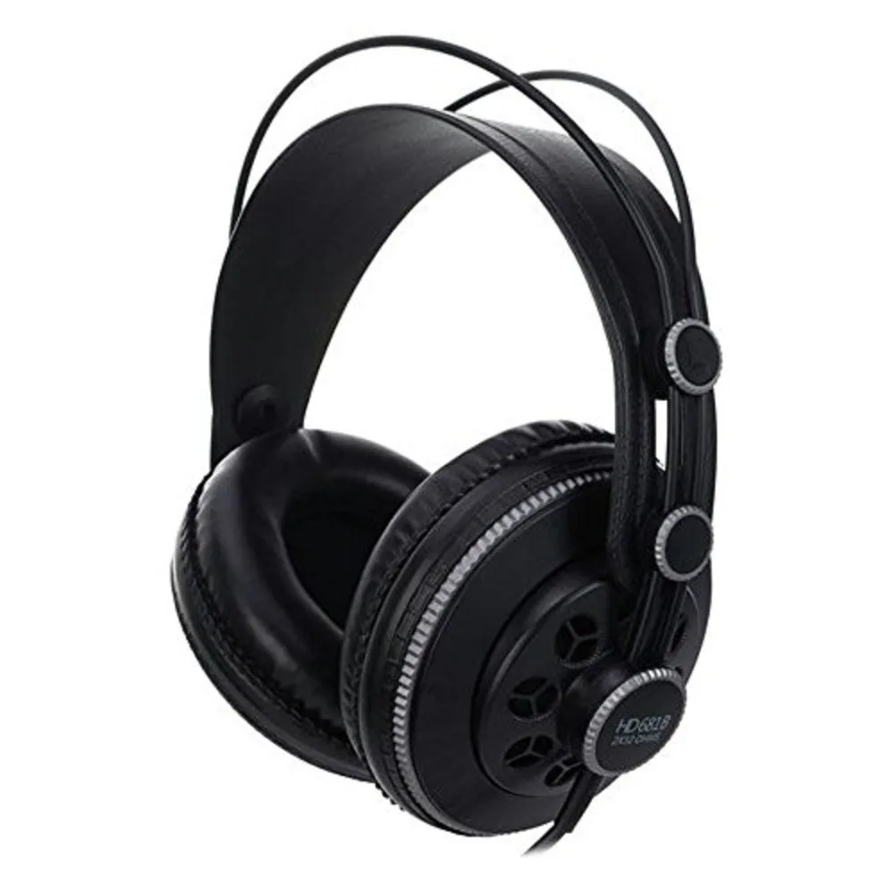 Superlux HD681B 3,5 мм разъем проводной супер бас динамические наушники шумоподавление Гарнитура с регулируемым оголовьем кабель студия