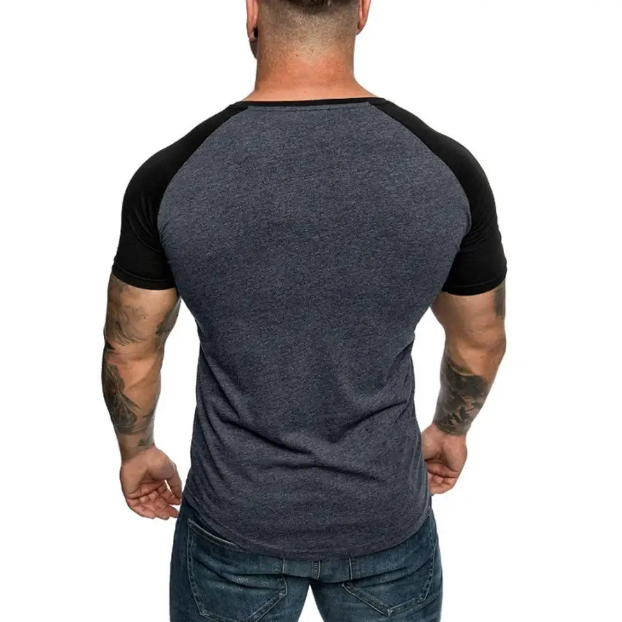 Мужские летние спортивные футболки RunningT быстросохнущая камуфляжная хлопковая