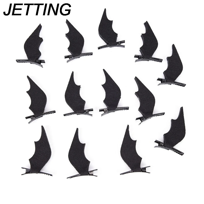 JETTING 1 пара мини заколки для волос с крыльями летучая мышь заколка Хэллоуина