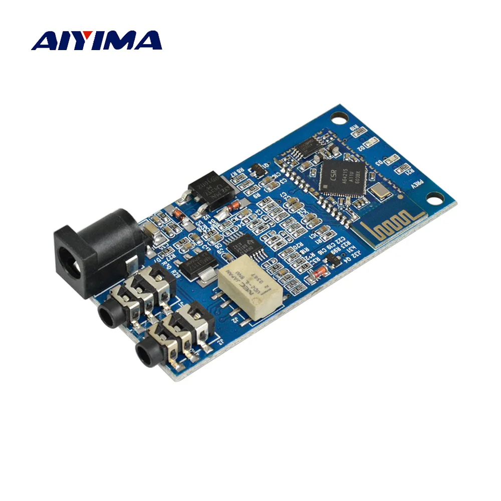 AIYIMA Bluetooth приемник CSR64215 4 2 модуль без потерь APT X беспроводной аудио для усилителя
