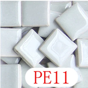 PE11 200 г/44 шт 20X20 мм квадратный Керамика мозаичная плитка, 2X2 см Сделай Сам мозаика, плитка, Керамика плитка, DIY мозаичного искусства сделано в Китае - Цвет: PE11