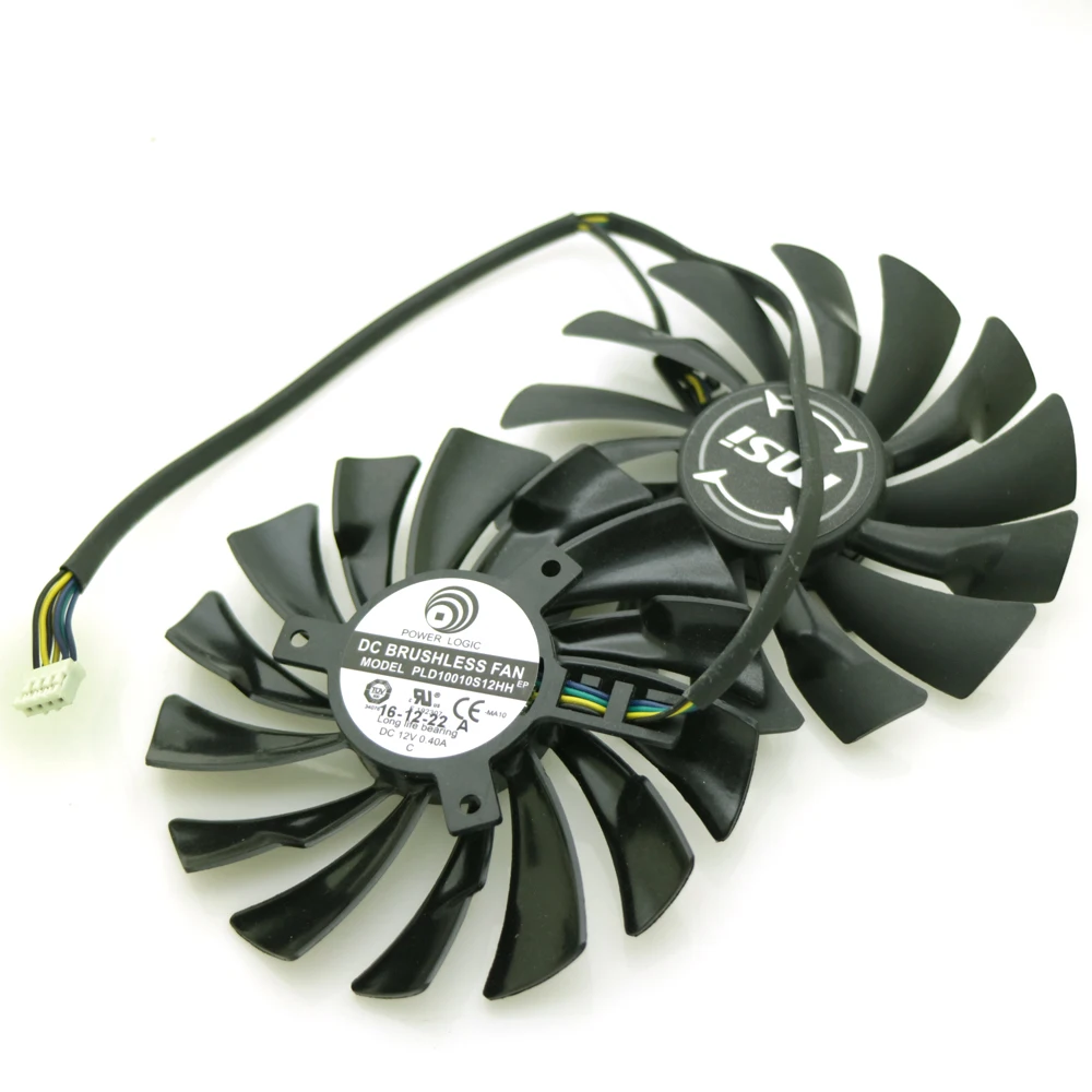 2 шт./лот PLD10010S12HH 12 В постоянного тока 0 40 а 95 мм VGA вентилятор 4 контакта для