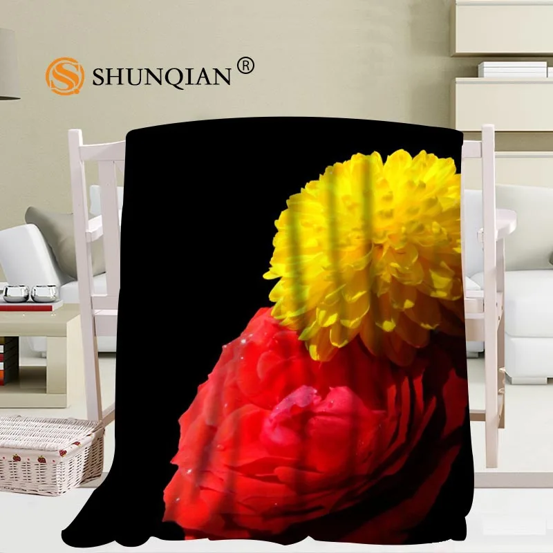 

Мягкое одеяло с цветами и розами, размер 56x80 дюймов, 50x60 дюймов, 40x50 дюймов
