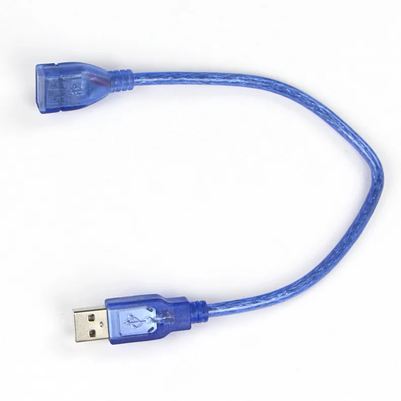 USB удлинитель 0 3 метра для компьютера кабель подключения usb накопителя к гнезду