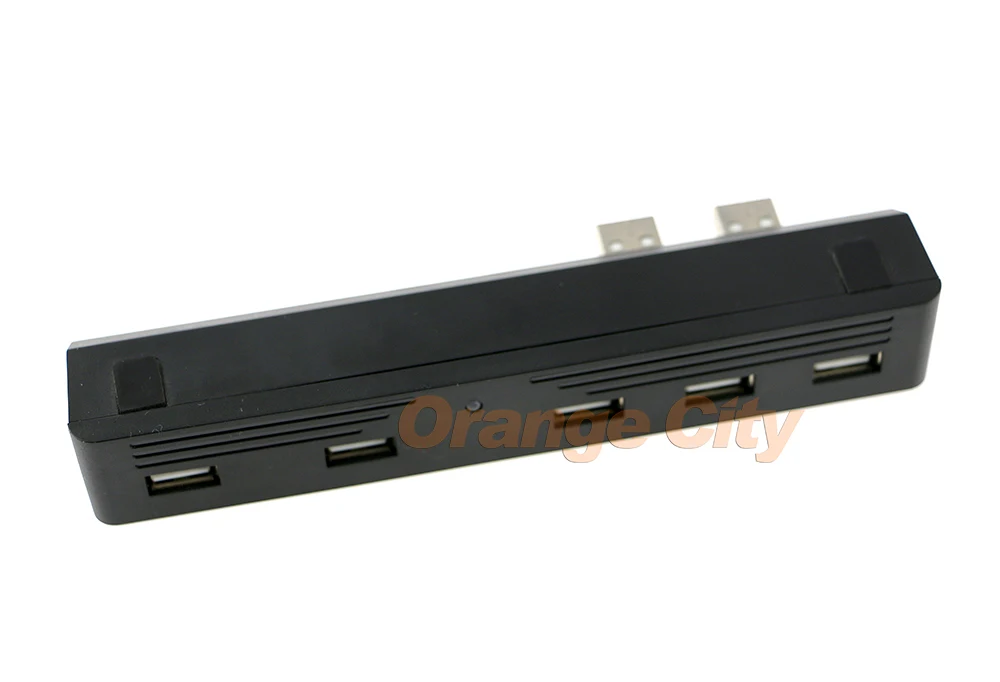 ChengChengDianWan высокое качество чёрный 5 в 1 usb хаб 2 0 высокая скорость для playstation 3 PS3|hub