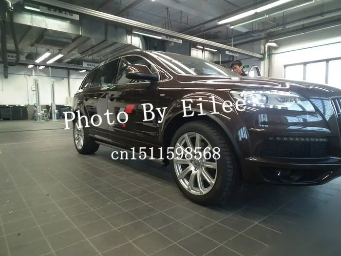 Подходит для Audi Q7 2006 2007 2008 2009 2010 2011 2012 2013 2014 2015 алюминиевая электрическая подножка