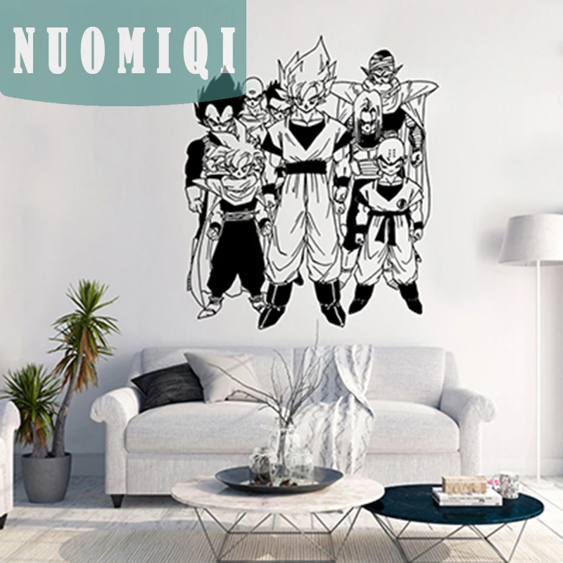Dragon Ball стикер на стену Sun Wukong аниме в японском стиле манга настенная