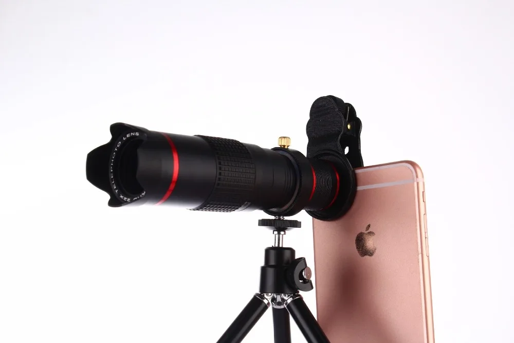 Универсальный телеобъектив для внешнего смартфона объектив камеры 4K 22x зум телескопический объектив для мобильного телефона для IPhone Sumsung huawei все телефоны