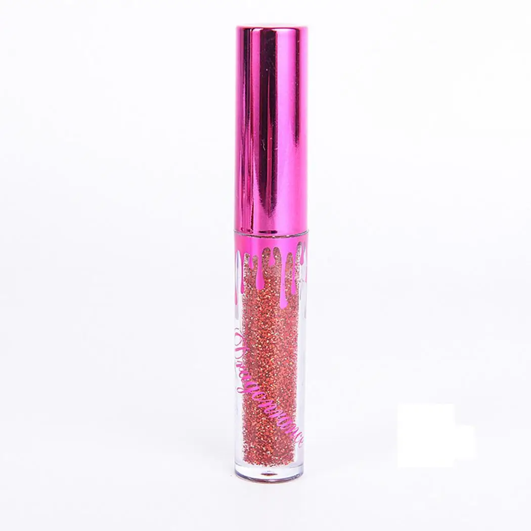 Жидкая помада Водонепроницаемая матовая/блеск для губ Косметика макияжа