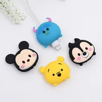 Супергерой кабель аксессуар кабель животное укусы мультфильм USB зарядное устройство протектор сердцевины кабеля для iphone 8 7 6 USB кабель Защита