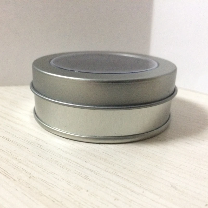 5 Pieces No Logo Round Tin Metal packaging box gift size D65xH25MM D2.56 x H0.98 inch | Дом и сад