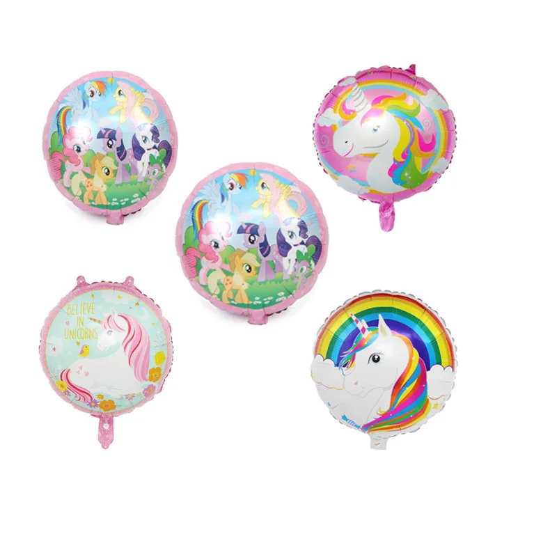 8 сезонов единорог товары для вечеринок розовый фиолетовый синий воздушный шар
