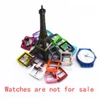 Пряжка для часов, пластиковая, ребристая, 1217192021 мм, 2 шт.