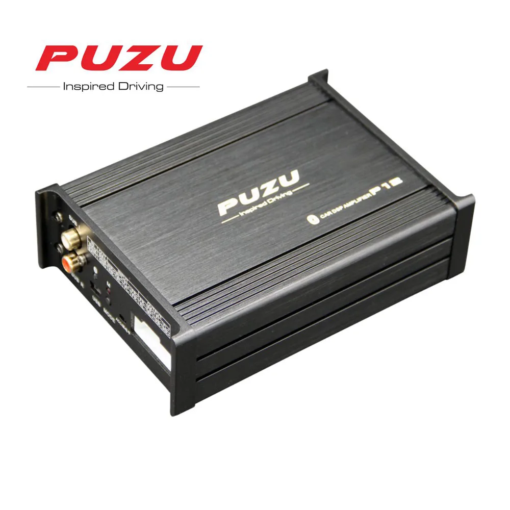 2018 PUZU P12 автомобильный DSP усилитель с 4 каналами и Bluetooth wifi функции автомобиля