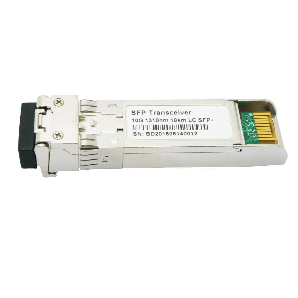 1 шт./лот 10 Гбит/с SFP + трансивер 1550 нм 80 км двойной волоконный LC коннектор