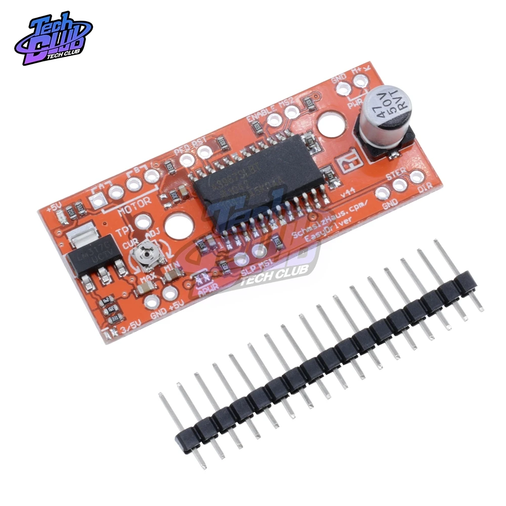 A3967 шаговый двигатель EasyDriver Motor Driver V44 для Arduino макетная плата 3D принтер модуль |