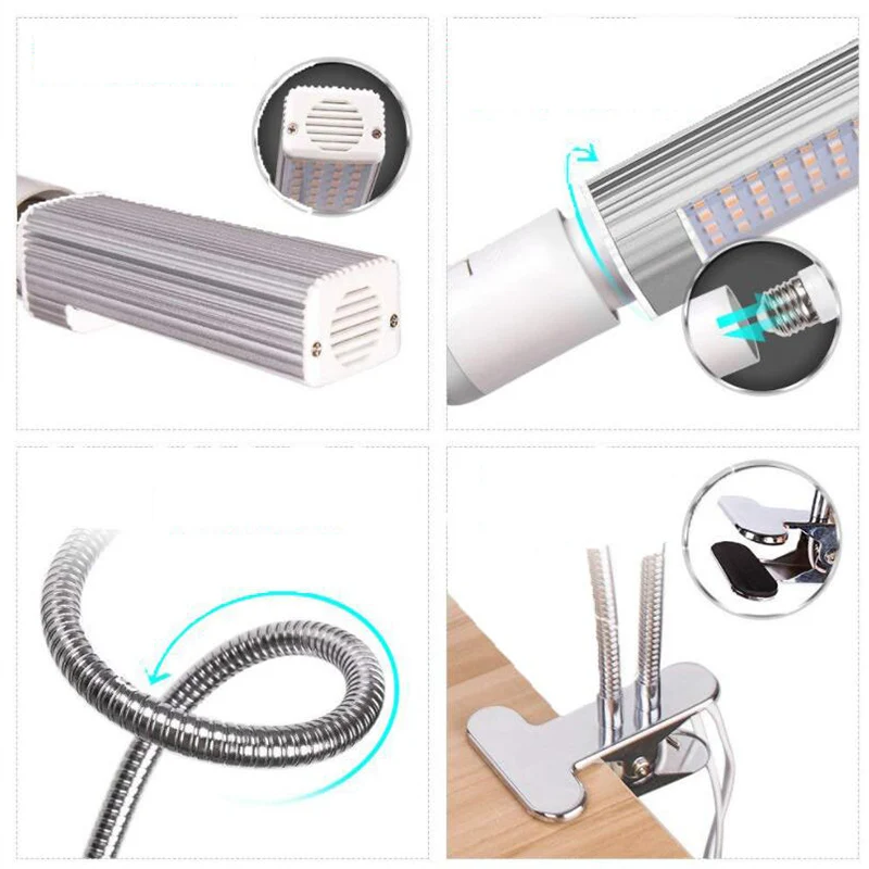 Светодиодная фитолампа полного спектра для выращивания растений лампа