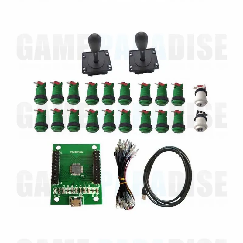 Аркадный набор сделай сам 2 игрока ПК PS/3 в 1 для Америки интерфейс joystck USB MAME