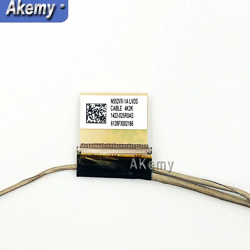 N552VX-1A LVDS сенсорный кабель для ноутбука For Asus N552V N552VW N552VX PN 1422-025S0AS 1422-025R0AS 14005-01780100