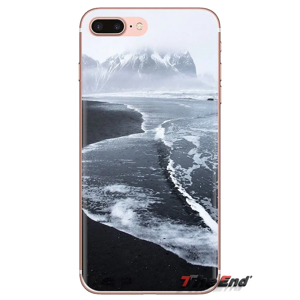 For Huawei Mate Honor 4C 5C 5X 6X 7 7A 7C 8 9 10 8C 8X 20 Lite Pro Transparent TPU Case Covers Wonders of Nature volcano iceland |