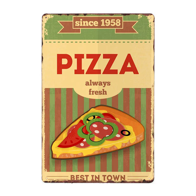 70144 Hot Dogs Retro Tin Sign Hotdog Metal Poster Vintage Plaque Fast Food Hotel Shop Wall Decor 20x30cm - Цвет: 70144