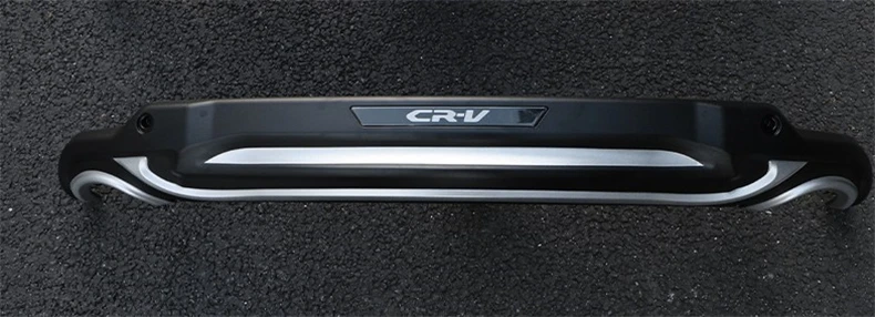 Авто бампер для Honda CR V CRV 2017 2018 Высокое качество ABS защитная пластина передние +